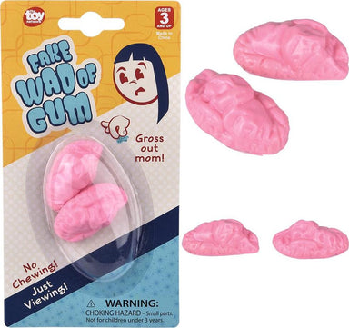 Fake Wad Of Gum (2 Pk)