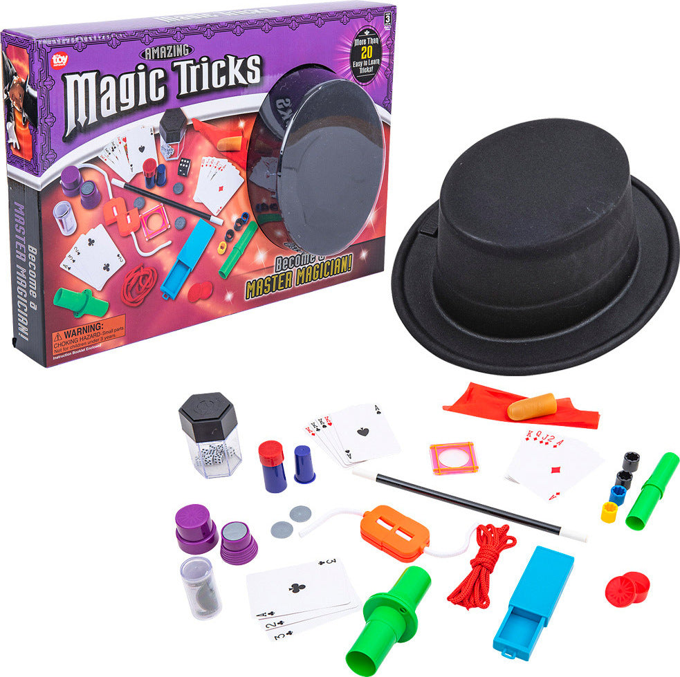 Top Hat Childs Magic Set Amazing Magic Top Hat Tricks Set — Boing
