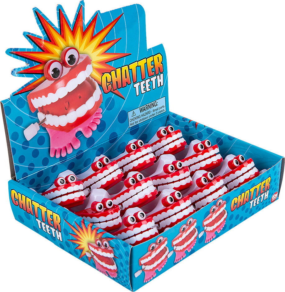 1.75" Chatter Teeth With Eyes