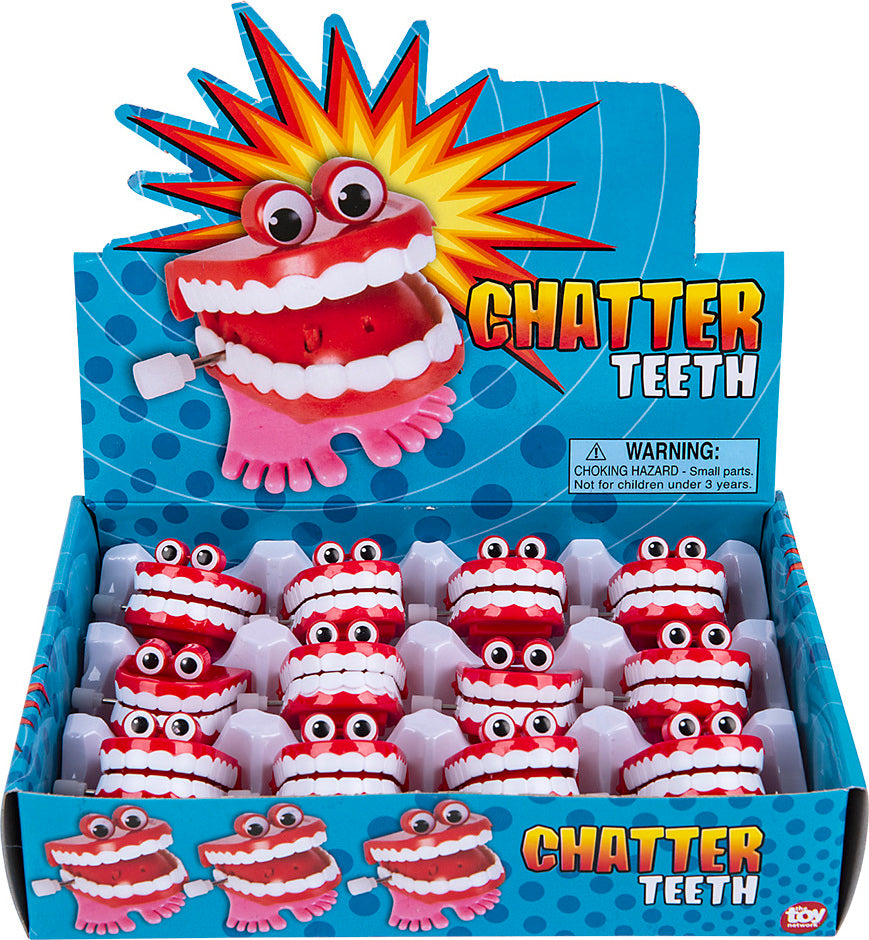 1.75" Chatter Teeth With Eyes