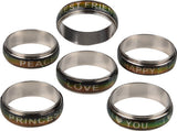 Sayings Spinner Mood Ring