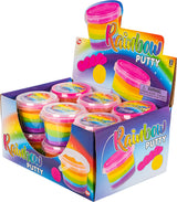 4" Rainbow Bouncing Putty