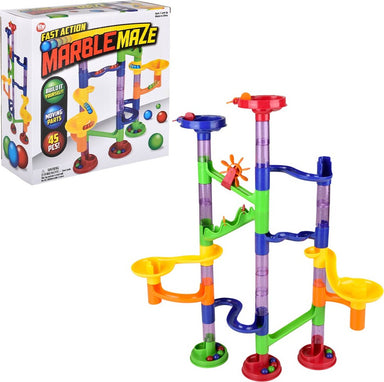 45 Piece Marble Run