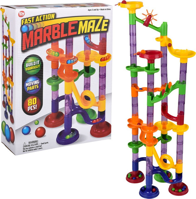 80 Piece Marble Run