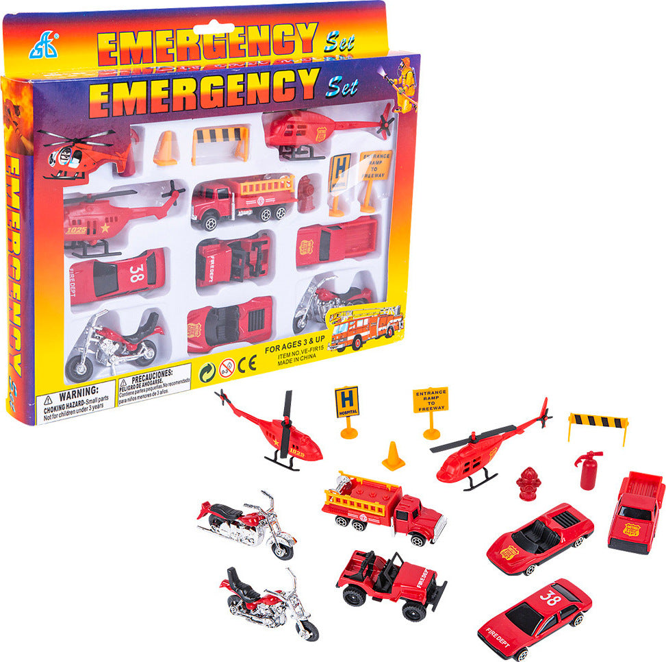 Die-cast Fire Team 15pc Set