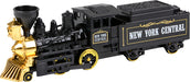 10" Steam Engine Locomotive Die-cast Pull Back 6pc/ Disp
