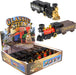 10" Steam Engine Locomotive Die-cast Pull Back 6pc/ Disp