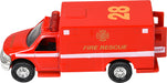 5" Die-cast Pull Back Rescue Ambulance