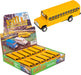 5" Die-cast Pull Back School Bus