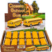 5" Die-cast Pull Back Classic School Bus 12/ Display