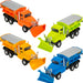 6.5" Die-cast Pull Back Snow Plow 12/ Display