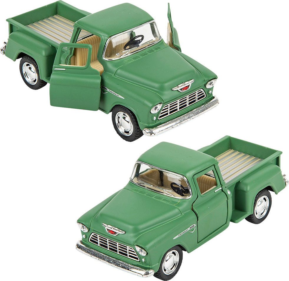 5" Die-cast 1955 Chevy Stepside Pick Up