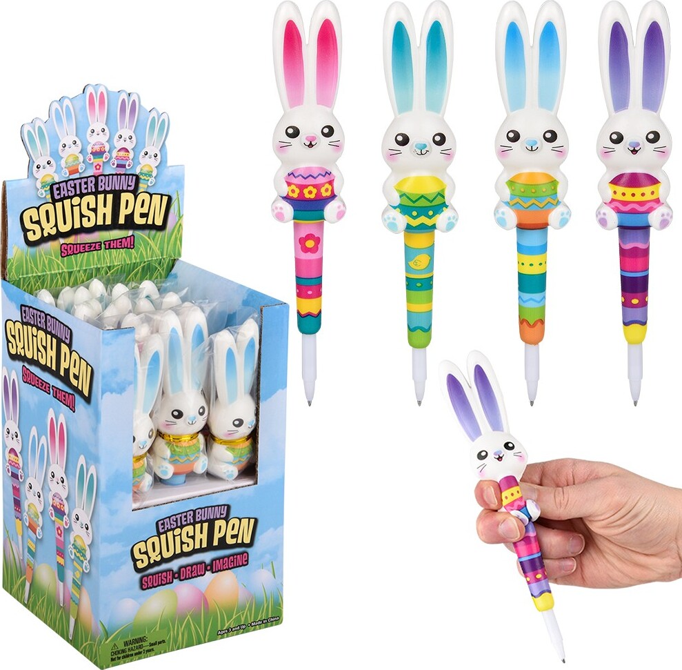 Easter Bunny Squish Pen 7"