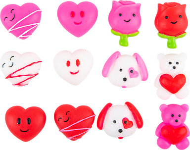 1.5" Valentines' Gummy Characters