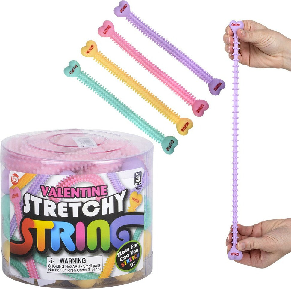 8" Valentine's Stretchy String (assortment - sold individually)