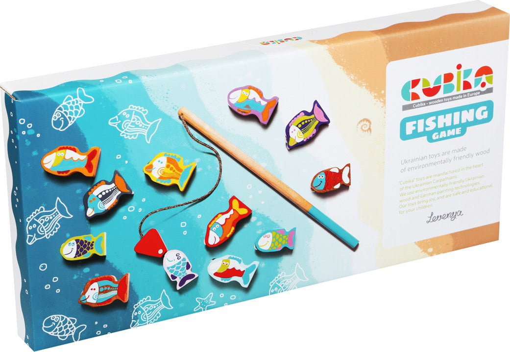 Cubika Wooden Fishing Game