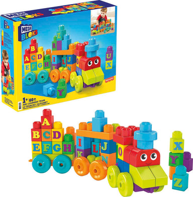 Mega Bloks Building Basics ABC Learning Train 