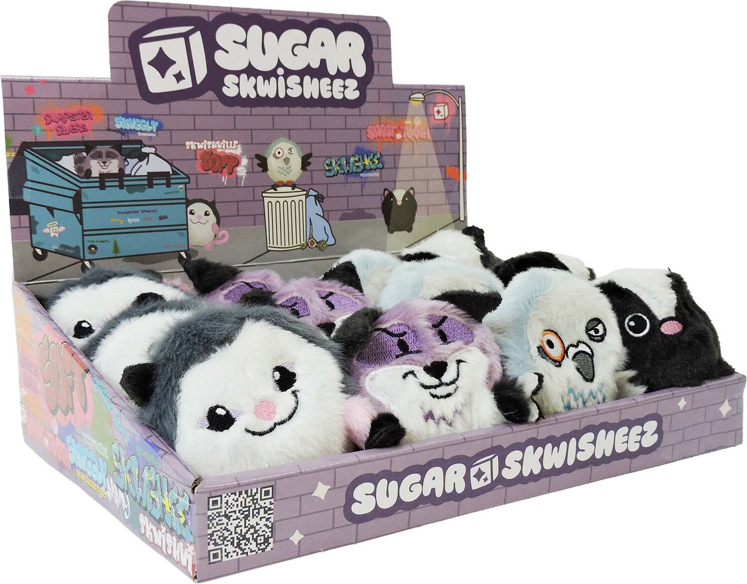 Sugar Skwisheez Dumpster Diver (assorted)