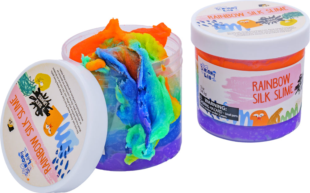 Sensory Lab Rainbow Silky Slime
