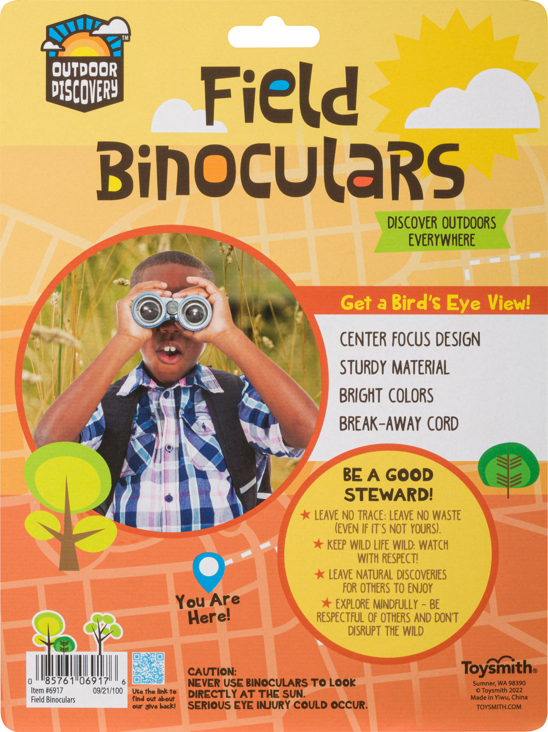 Outdoor Discovery Field Binoculars (Assorted)