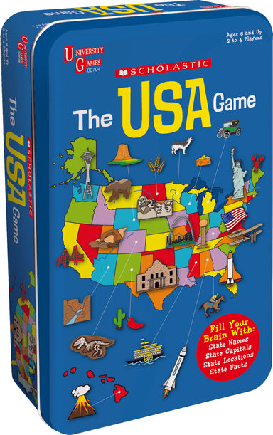 Scholastic The Usa Game Tin