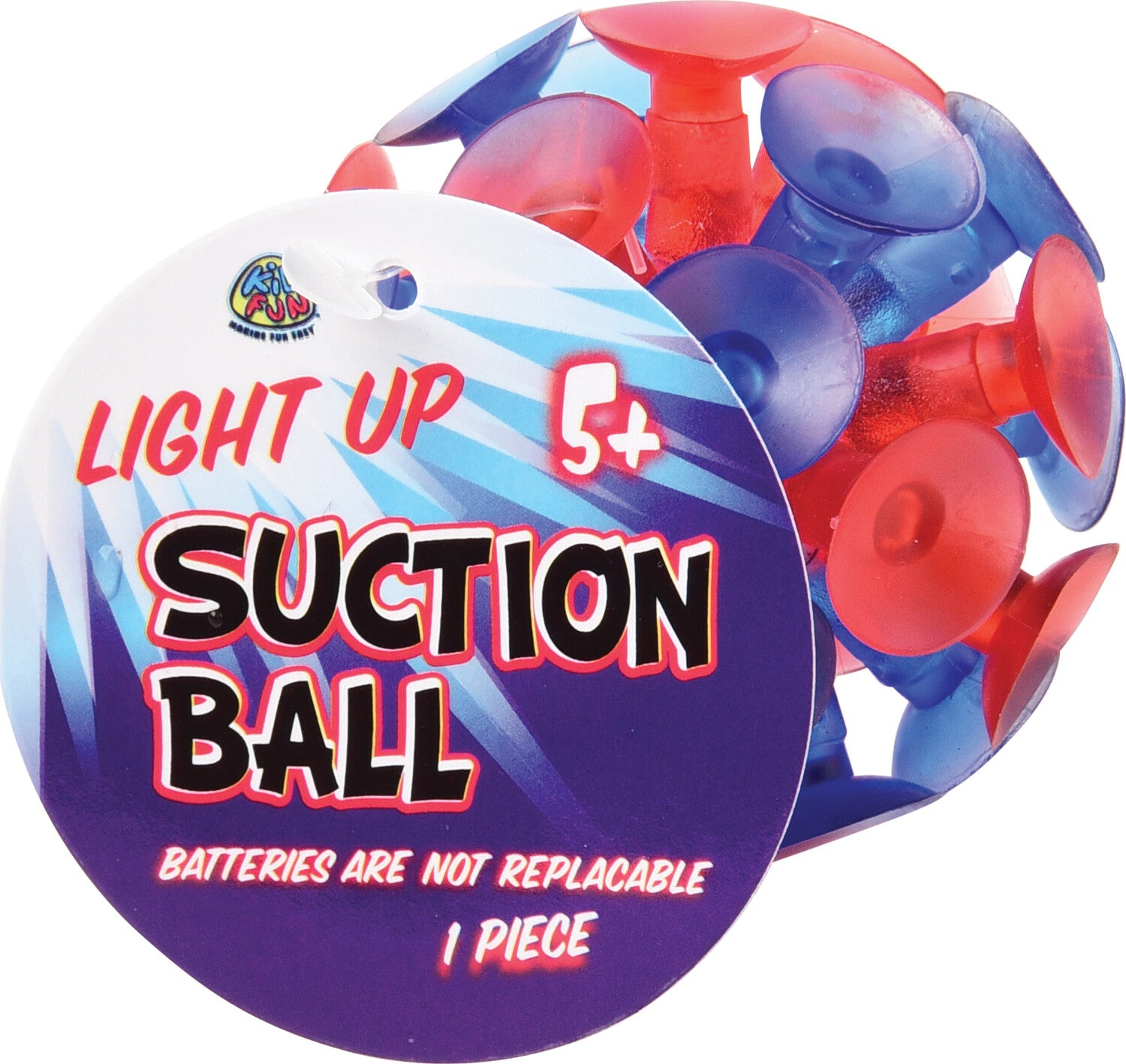 Light Up Suction Ball