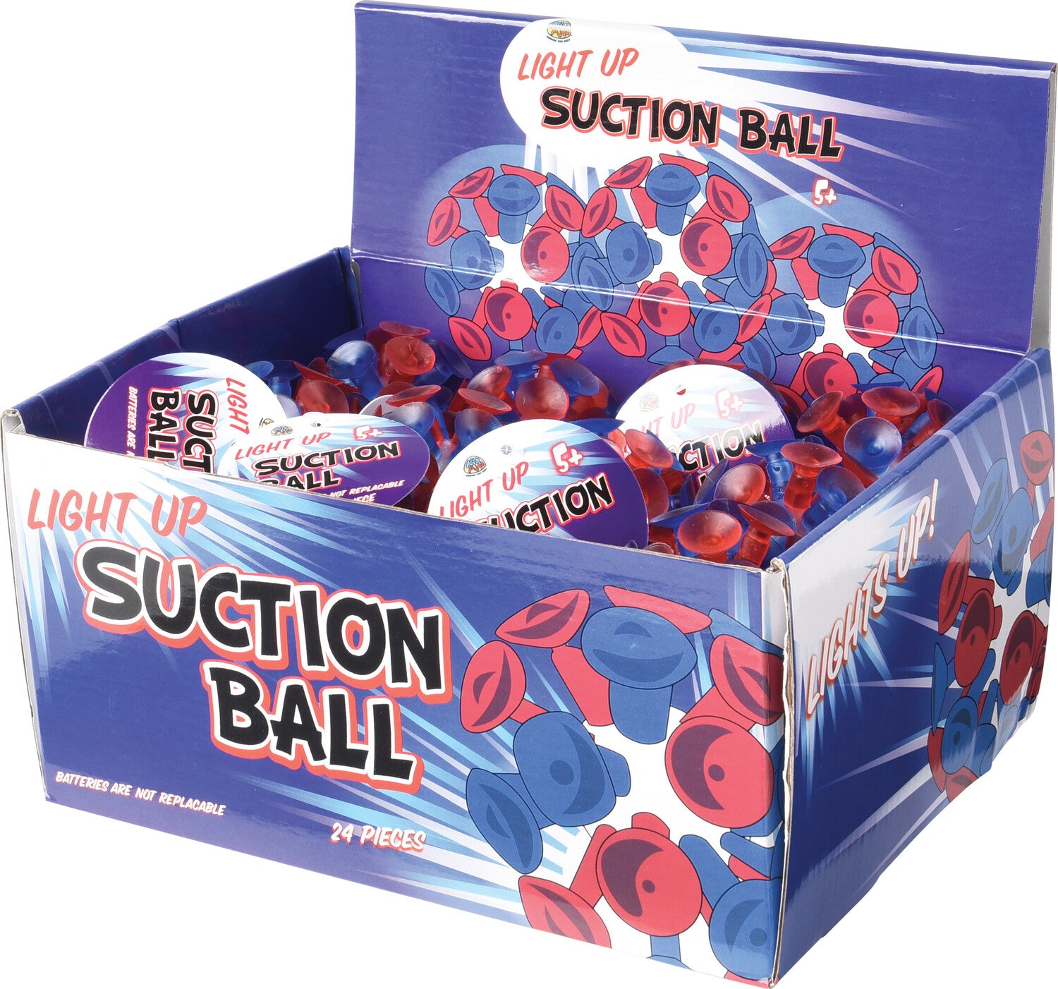Light Up Suction Ball