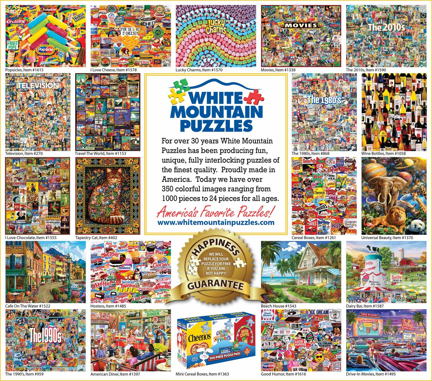 Words Of Wisdom - 1000 Piece - White Mountain Puzzles