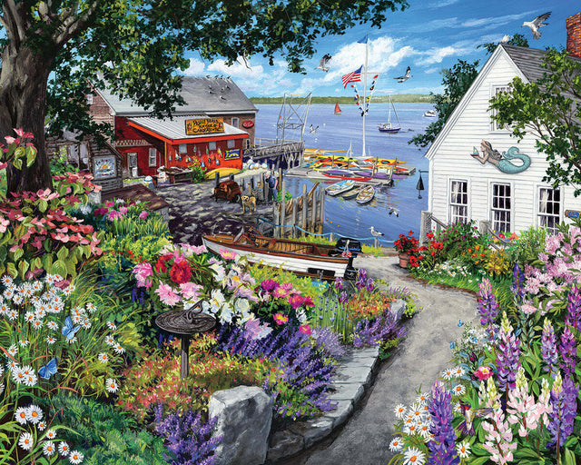 Coastal Cottage - 1000 Piece Jigsaw Puzzle