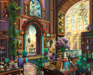 Botanical Library - 1000 Piece Jigsaw Puzzle