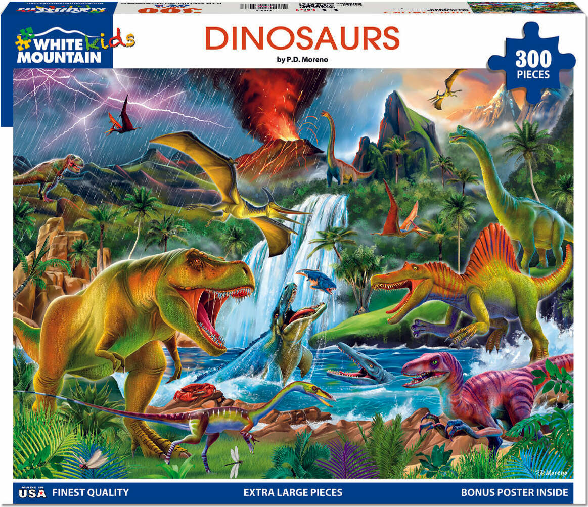 300pc Puzzle - Dinosaurs