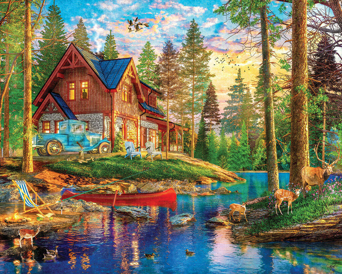Summer Retreat - 1000 Piece Jigsaw Puzzle