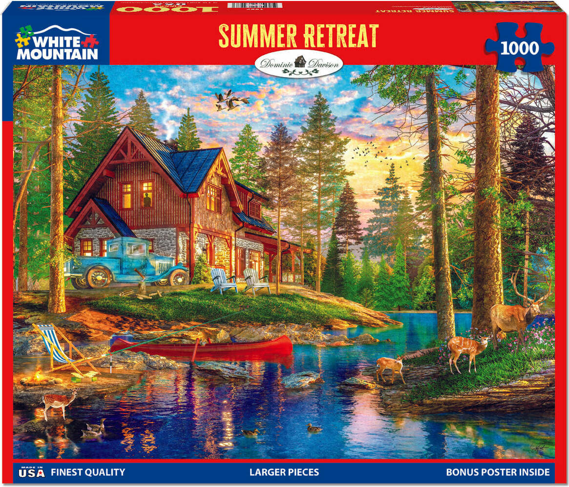Summer Retreat - 1000 Piece Jigsaw Puzzle