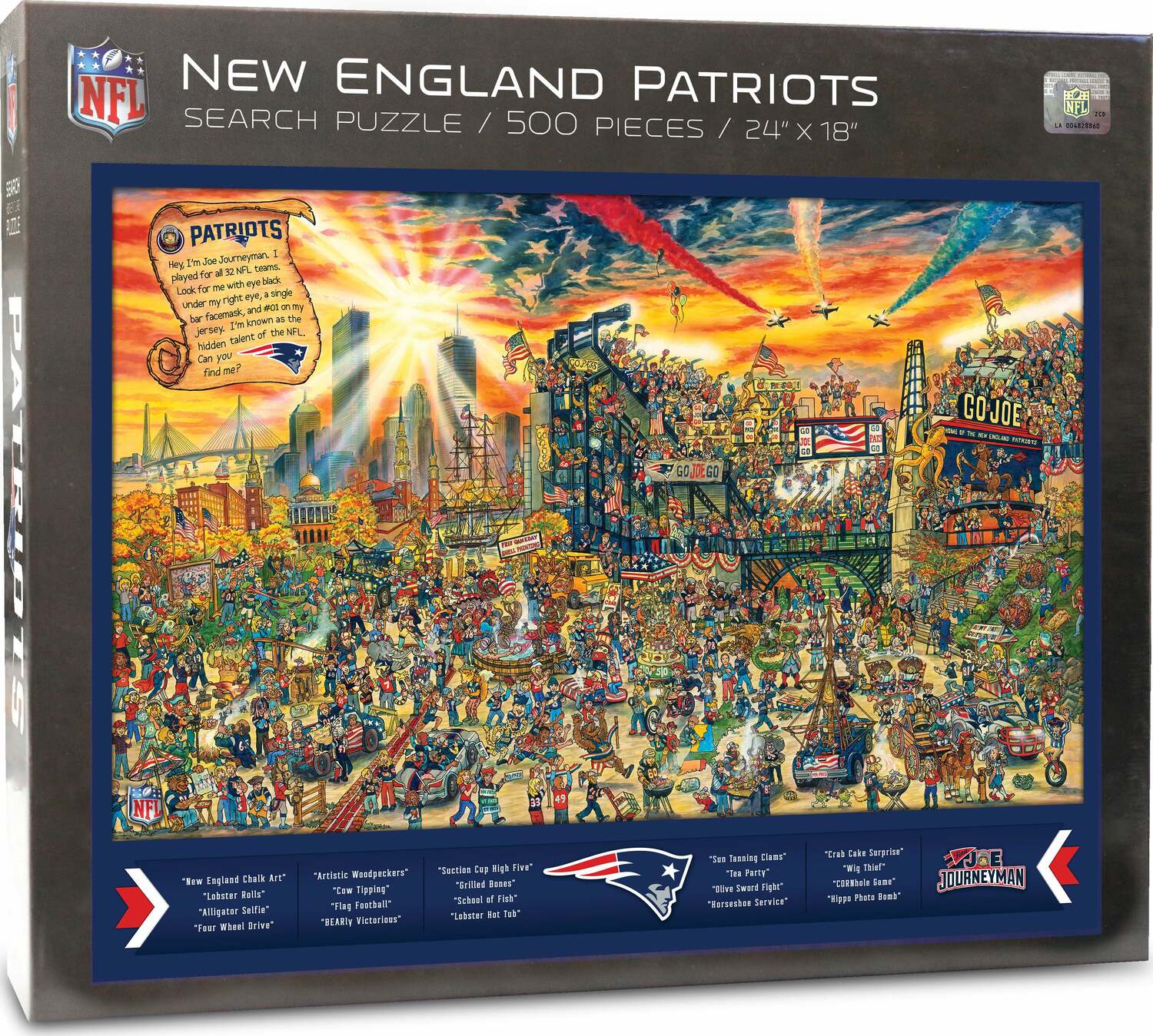 NE Patriots Puzzle - 500 Pieces