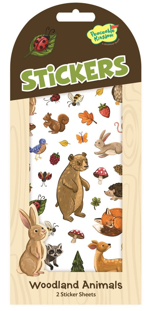 Woodland Animal Stickers