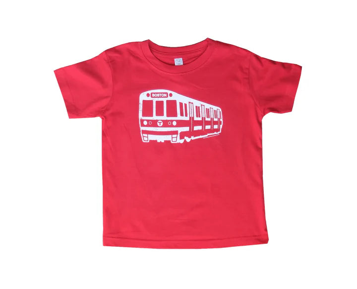 Toddler MBTA Red Line T-Shirt - Red 4T