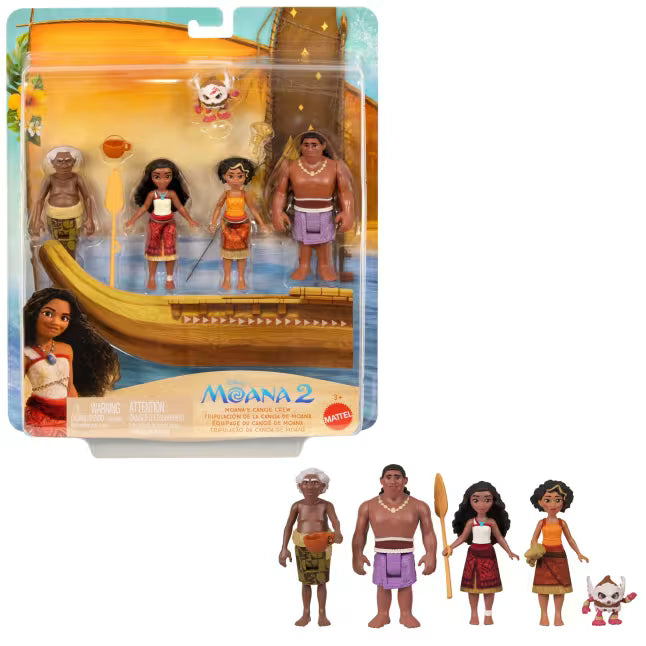 Disney Moana 2 Moana's Canoe Crew