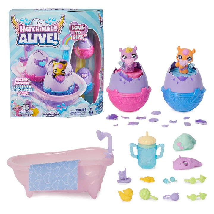 Hatchimals Alive Make a Splash Playset