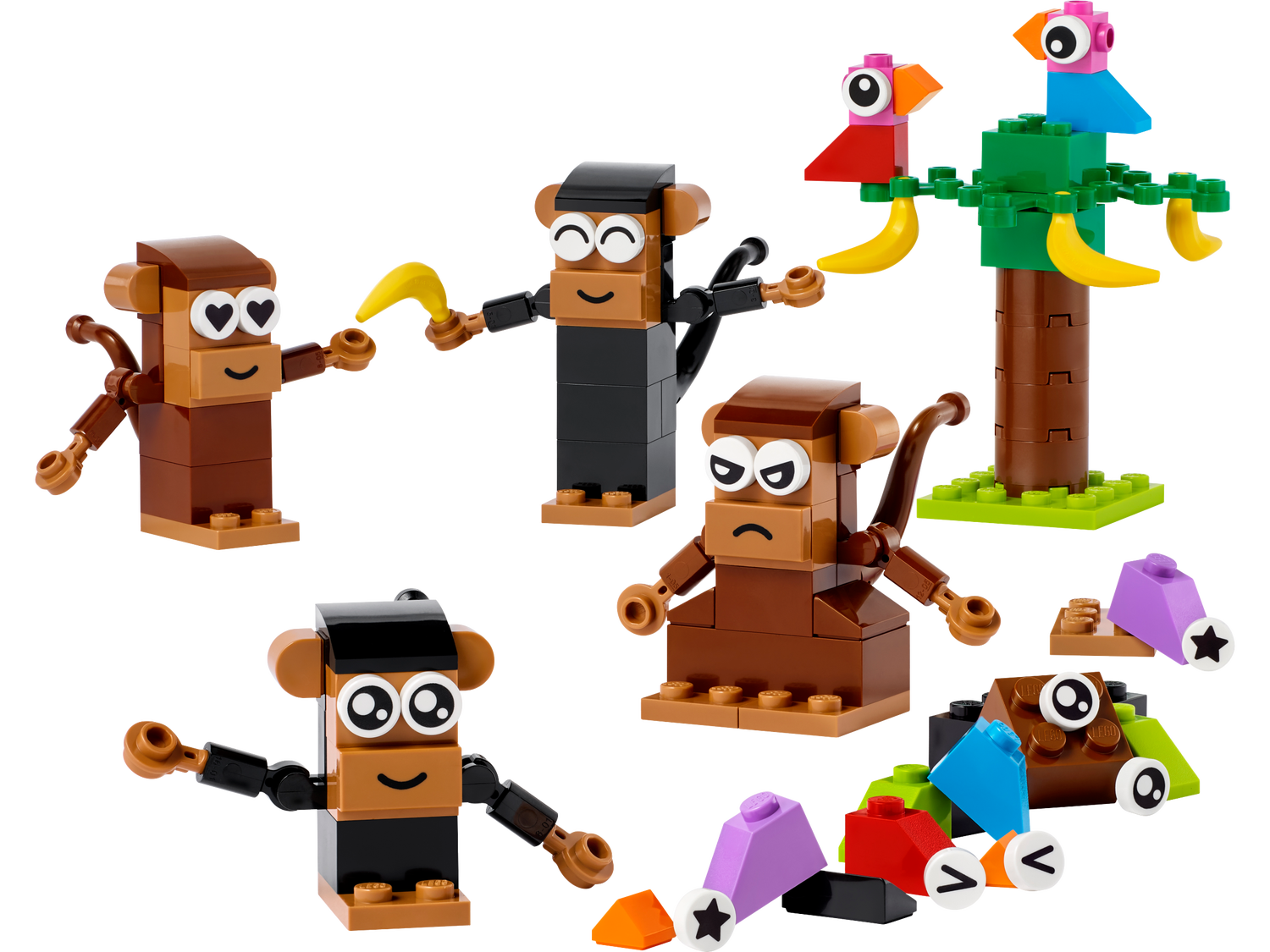 LEGO Classic: Creative Monkey Fun