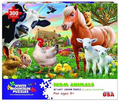 300pc Puzzle - Farm Animals