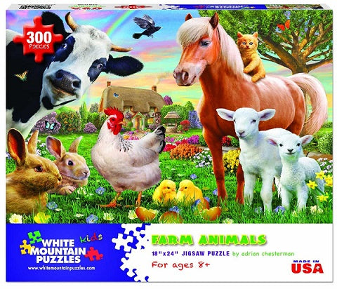 300pc Puzzle - Farm Animals