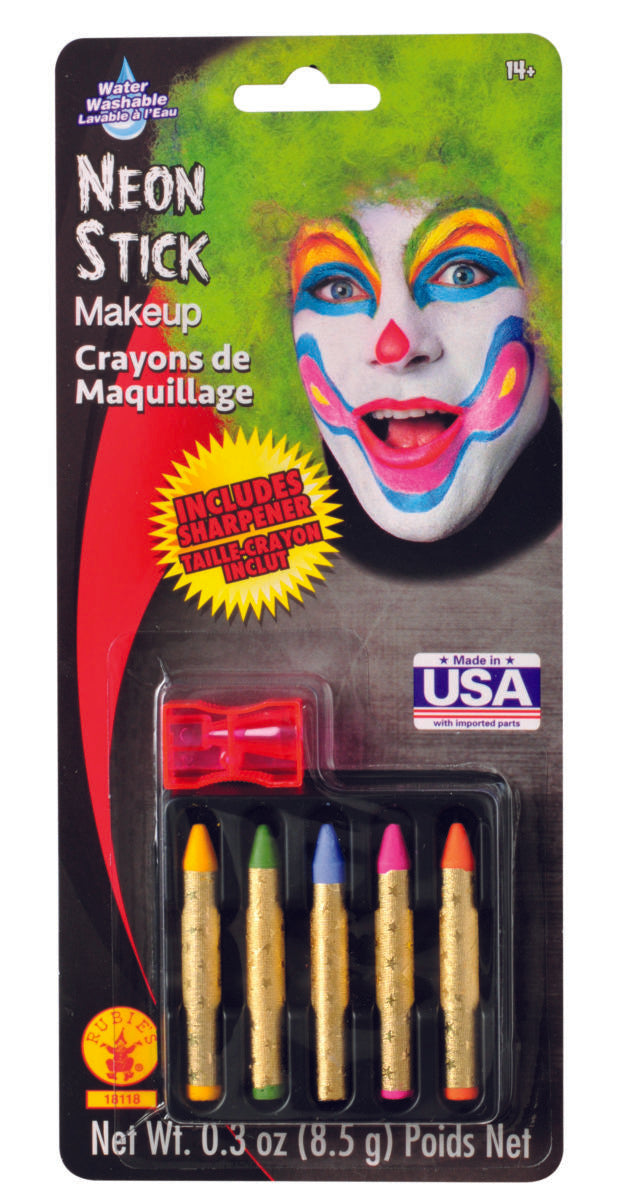 Neon Face Paint Makeup Sticks