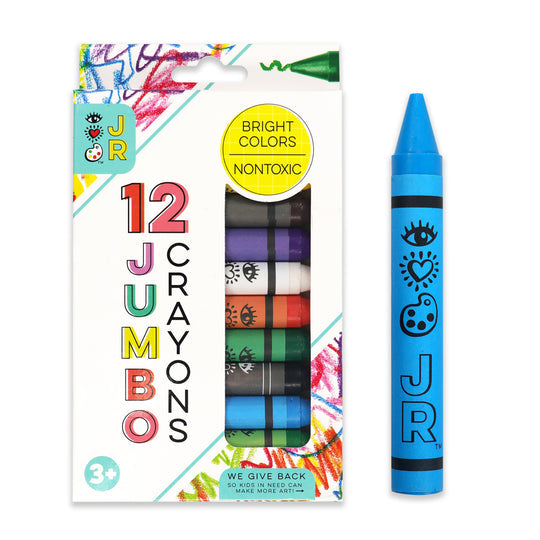 iHeartArt JR 12 Jumbo Crayons — Boing! Toy Shop