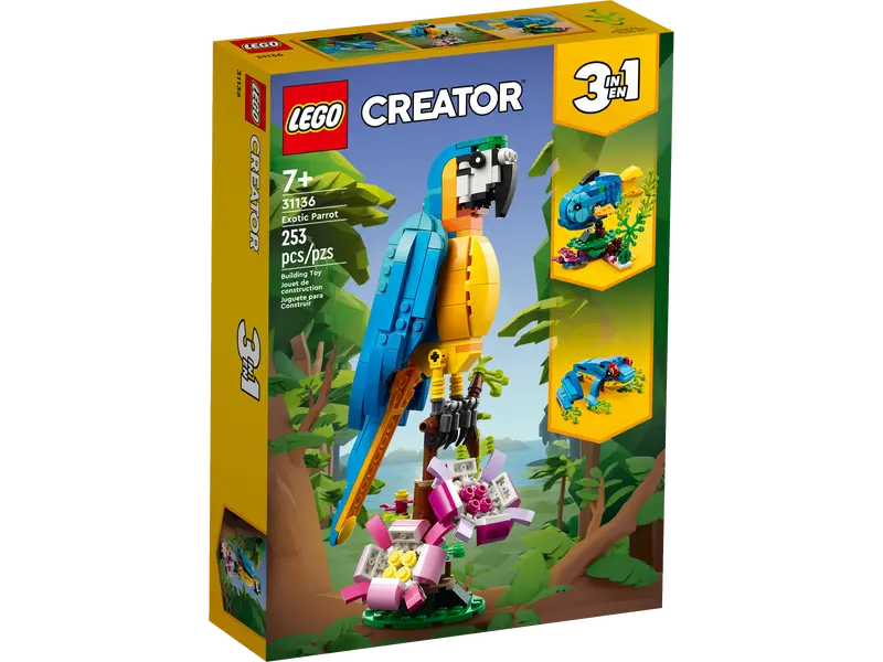 LEGO Creator 3in1: Exotic Parrot
