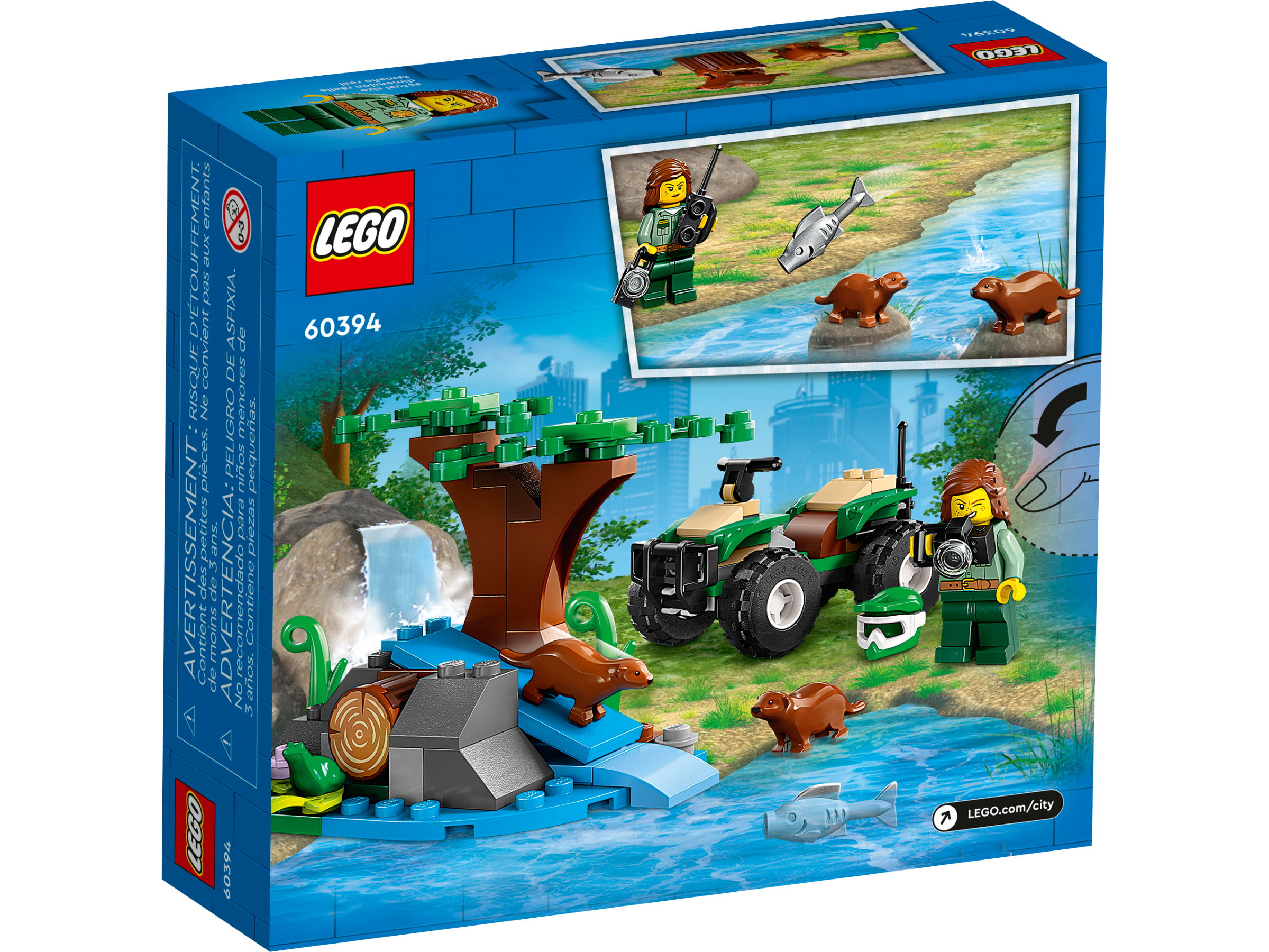 LEGO City: ATV and Otter Habitat