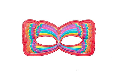 Red Rainbow Butterfly Mask