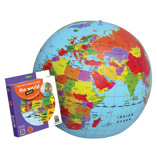 Inflatable World Globe