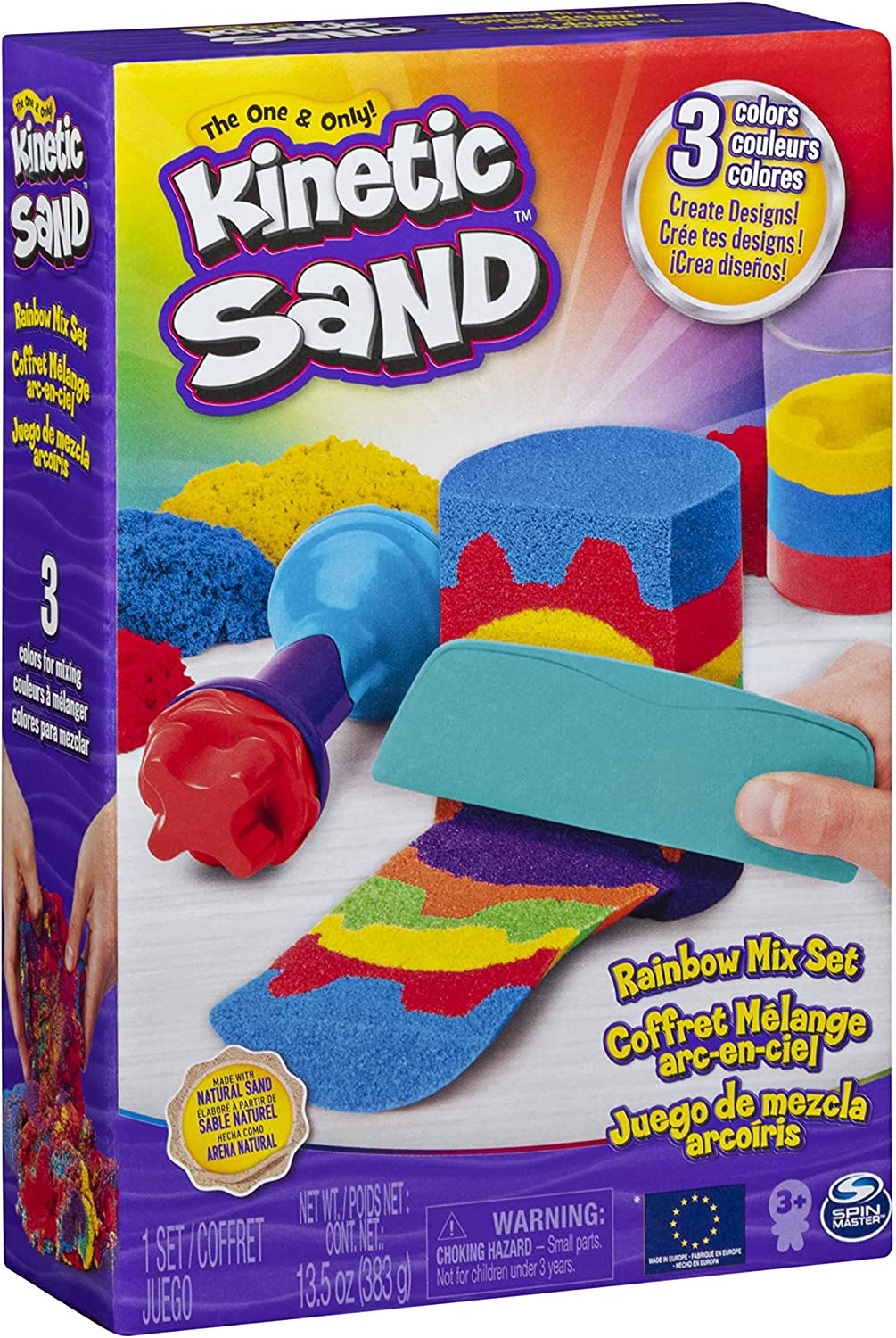 Kinetic Sand Rainbow Mix Set — Boing! Toy Shop