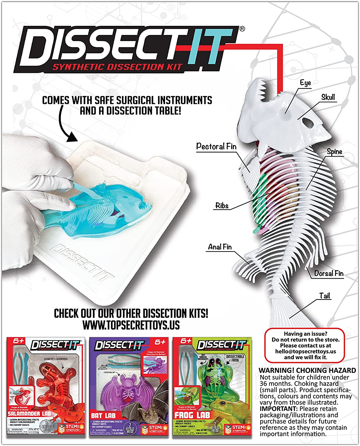 Dissect-It Synthetic Piranha Lab