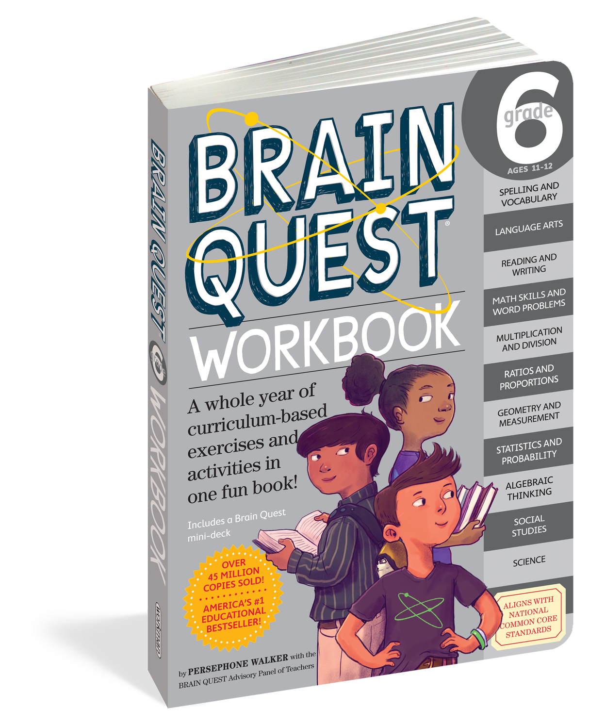 Brain Quest Workbook Grade 6